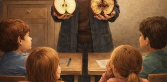 “Une histoire de pommes …”